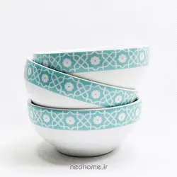 ماست خوری میبد فیروزه ای چینی زرین