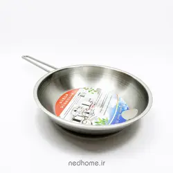 ماهیتابه تک دسته استیل یونیک
