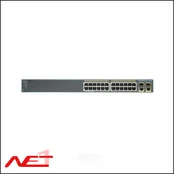 سوئیچ سیسکو 24 پورت WS-C2960S_24PD-L - نت یک | مرجع فروش تجهیزات شبکه سیسکو