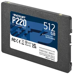حافظه SSD پاتریوت PATRIOT P220 SATAIII ظرفیت 512GB
