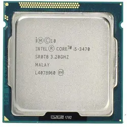 پردازنده مرکزی اینتل سری Ivy Bridge مدل Core i5-3470