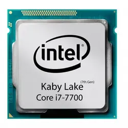 پردازنده مرکزی اینتل سری Kaby Lake مدل Core i7-7700 (بدون فن)