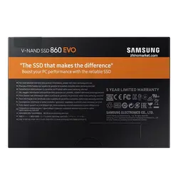 حافظه اس اس دی اینترنال سامسونگ مدل EVO 860 ظرفیت 250 گیگابایت - نوآور شاپ