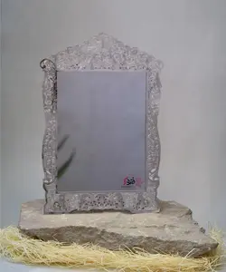 آینه نقره ورقی مستطیل چنگ