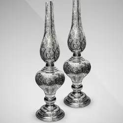 چراغ نفتی با قلم تبریز