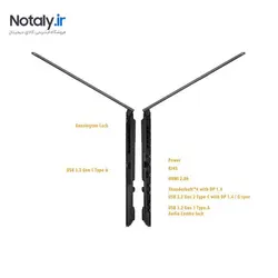 لپتاپ گیمینگ ایسوس TUF GAMING FX567VV4 CI9(13900) / 32GB / 1TBSSD / 8G(RTX4060)