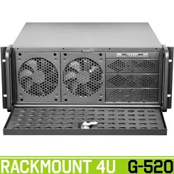 کیس کامپیوتر رکمونت گرین مدل G520 4U