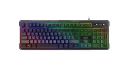 کیبورد با سیم گرین مدل GK601-RGB مخصوص گیمینگ