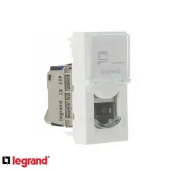 کیستون شبکه Cat6 SFTP لگراند باریک 76563