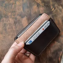 جا کارتی چرم دستدوز - فروشگاه اینترنتی پابزی