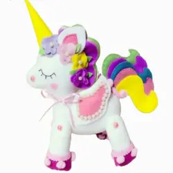 عروسک نمدی اسب تک شاخ - فروشگاه اینترنتی پابزی