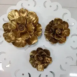 گل دیوارکوب مجموعه 3 عددی &ndash; فروشگاه دکوریجات منزل