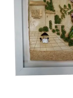 تابلو پلی استر گل رنگی &ndash; فروشگاه دکوریجات منزل