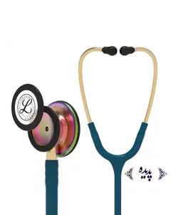 گوشی پزشکی لیتمن کلاسیک سه آبی کاربنی رنگین کمان 5807 littmann