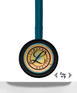 گوشی پزشکی لیتمن کلاسیک سه آبی کاربنی رنگین کمان 5807 littmann