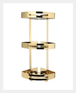 قفسه کنج حمام استیل K100