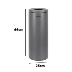 سطل اداری براسیانا ۲۰ لیتری طوسی