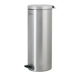 سطل زباله 20 لیتری پدالی استیل آرام بند