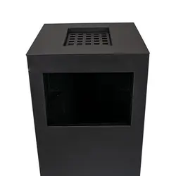 سطل زباله جاسیگاری چهارگوش مشکی