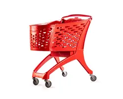 چرخ فروشگاهی پلی کربنات160لیتری