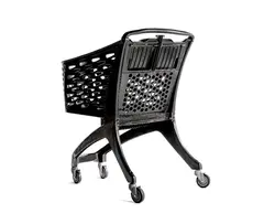 چرخ فروشگاهی پلی کربنات160لیتری