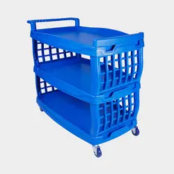 ترولی حمل غذا سه طبقه RW