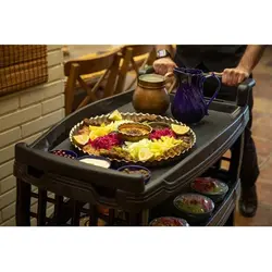 ترولی حمل غذا سه طبقه RW