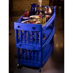 ترولی حمل غذا سه طبقه RW