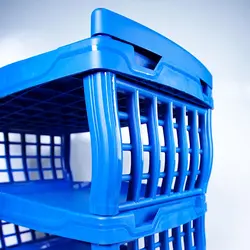 ترولی حمل غذا سه طبقه RW