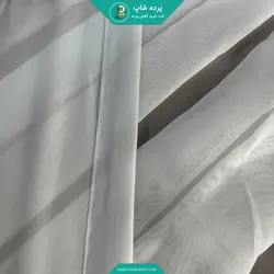 پرده حریر مات مدل چین دار همراه نوار و دوخت (دارای رنگبندی) - پرده شاپ