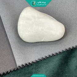 پرده آستر بلک اوت مدل ساده رنگ طوسی همراه دوخت و نوار - پرده شاپ