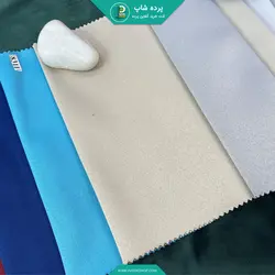 پرده آستر بلک اوت مدل ساده رنگ کرم همراه دوخت و نوار - پرده شاپ