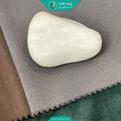 پرده آستر بلک اوت مدل ساده رنگ دودی همراه دوخت و نوار - پرده شاپ