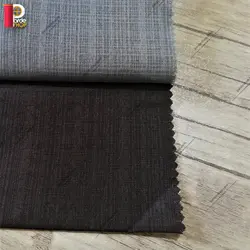 پرده پانچی تور کتان برند ParsDecor رنگ مشکی - پرده شاپ