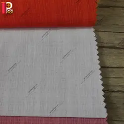 پرده پانچی تور کتان برند ParsDecor رنگ صورتی‌روشن - پرده شاپ