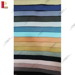 پرده پانچی هازان (کتان) آبی‌روشن - پرده شاپ