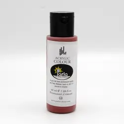 رنگ اکریلیک پارلا  60 میل – آجری