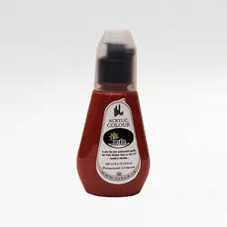 رنگ اکریلیک پارلا 150 میل -قهوه ای