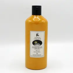 رنگ اکریلیک پارلا 500 میل – اکر