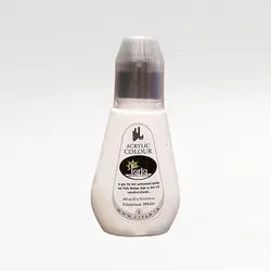 رنگ اکریلیک پارلا 150 میل- سفید