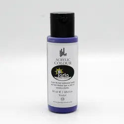 رنگ اکریلیک پارلا 60 میل – بنفش