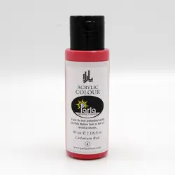 رنگ اکریلیک پارلا 60 میل – قرمز کادمیوم