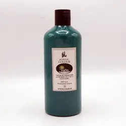 رنگ اکریلیک پارلا با حجم 500 میلی لیتر - سبز