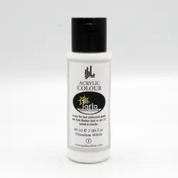 رنگ اکریلیک پارلا 60 میل – سفید