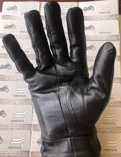 دستکش چرم طبیعی موتور سواری برند ماراتون