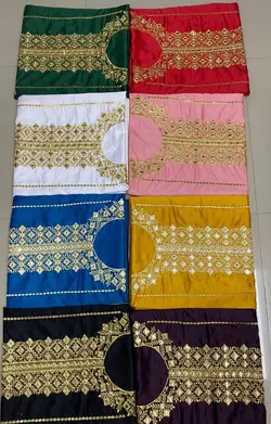 ست لباس مجلسی سنتی بلوچی با شال ml112