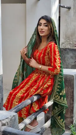 پیراهن کوتاه بندری با ساتن mp109