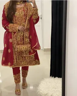 ست کامل لباس بلوچی عروس ml118