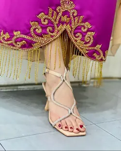 لباس بندری ملیله‌ای با کریستالmp120