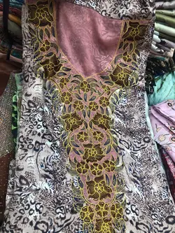 لباس مجلسی عربی طرح پلنگی cn108